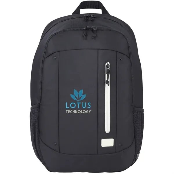 Black (Bk) color option for Case Logic Jaunt Recycled 15" Computer Backpack