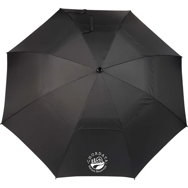 Black (Bk) color option for 58" Recycled Golf Umbrella