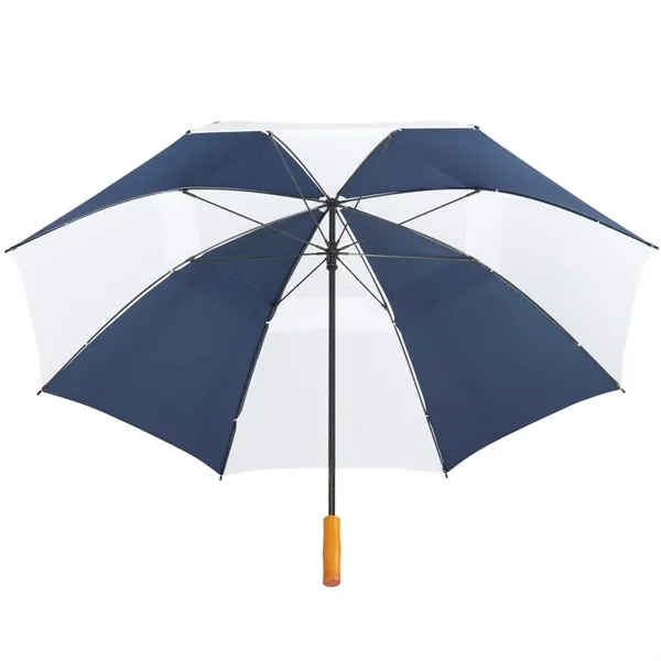 Navy/White color option for 58" Recycled Golf Umbrella
