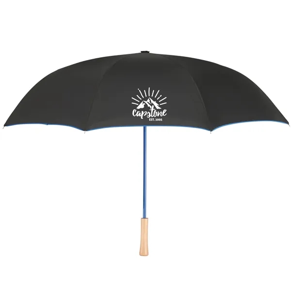 Royal (Ryl) color option for 48" Recycled Manual Inversion Umbrella