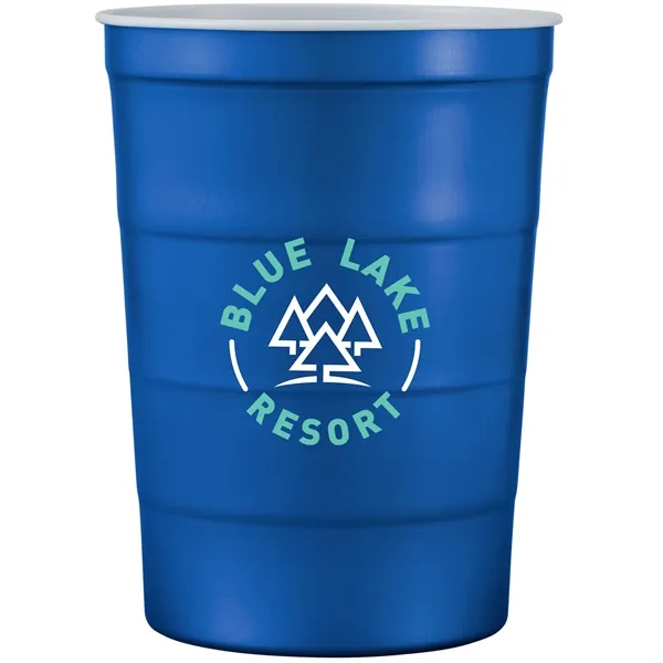 Blue (Bl) color option for Recyclable Steel Chill Cups™ 16oz