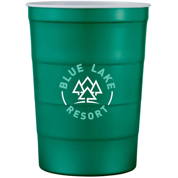 Green (Gr) color option for Recyclable Steel Chill Cups™ 16oz