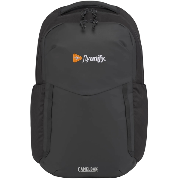 Black (Bk) color option for Camel Bak Den 15" Laptop Backpack