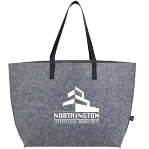 Photo of The Goods™ Recycled Felt Shoulder Tote