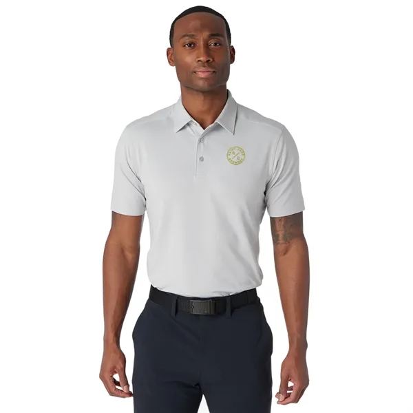 Ash Gray (954) color option for Greatness Wins Athletic Tech Polo   Men's
