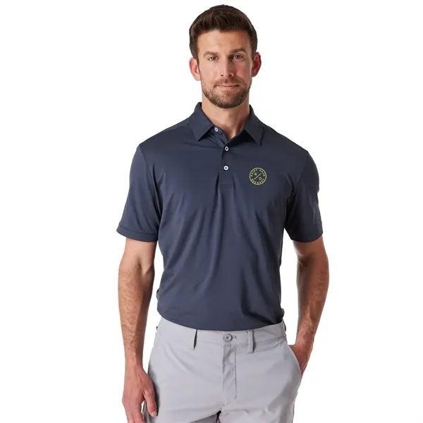 Gw Navy (453) color option for Greatness Wins Athletic Tech Polo   Men's