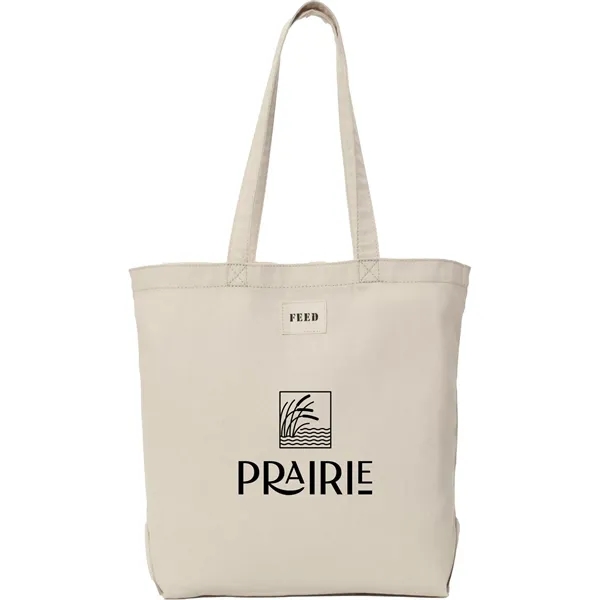 Natural (Nt) color option for Feed Organic Cotton Shopper Tote