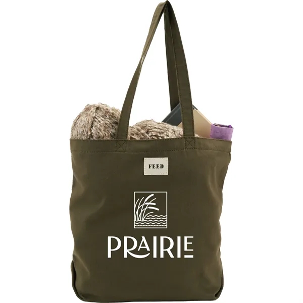 Olive (Ol) color option for Feed Organic Cotton Shopper Tote