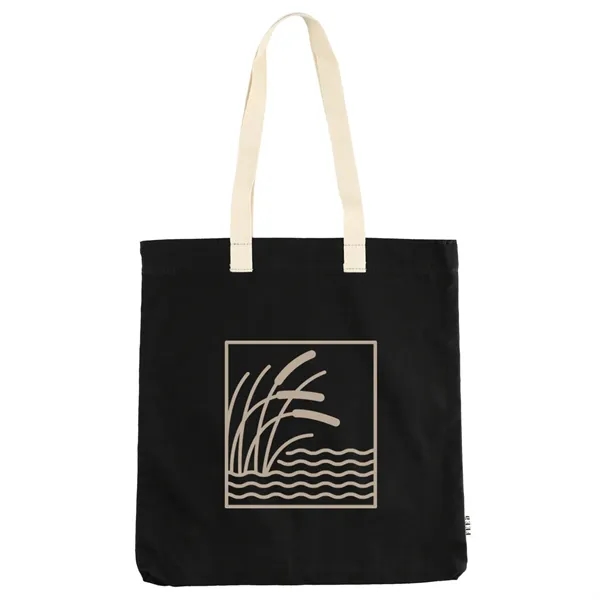 Black (Bk) color option for Feed Organic Cotton Convention Tote