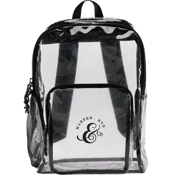 Clear (Cl) color option for Lucent Deluxe Clear Pvc Backpack