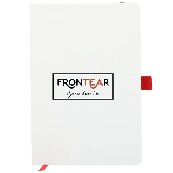Red (Rd) color option for Fsc® Recycled 5.5 X 8.5 Bamboo Fiber Bound Noteboo