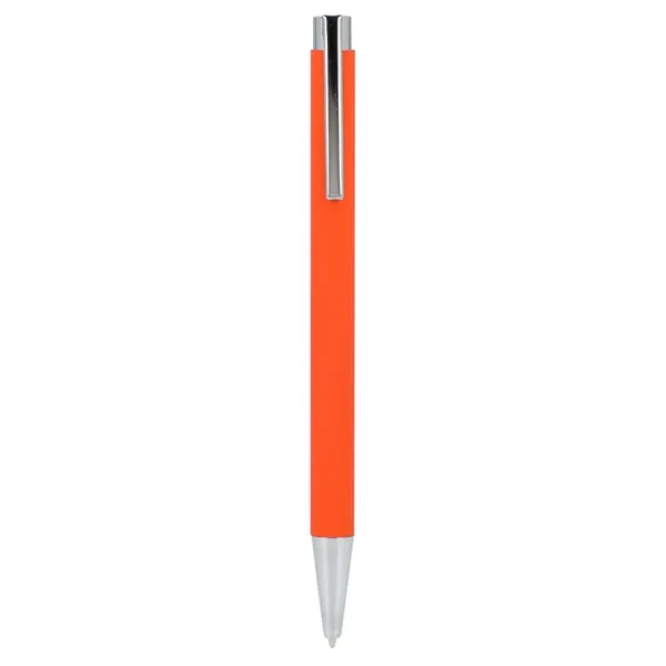 Orange (Or) color option for Maxi Recycled Aluminum Soft Touch Gel Pen