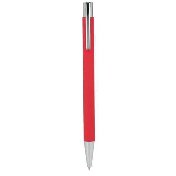 Red (Rd) color option for Maxi Recycled Aluminum Soft Touch Gel Pen
