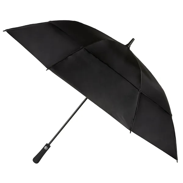 Black (Bk) color option for Totes® 60" Uv Protection Auto Open Golf Umbrella
