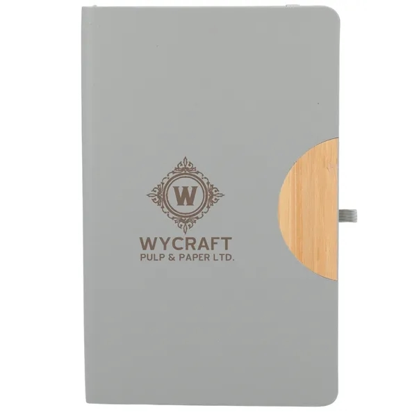 Gray (Gy) color option for 5.5" X 8.5" Kaya Bamboo Trim Journal