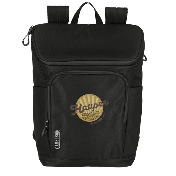 Black (Bk) color option for Camel Bak Denali 20 Can Rpet Bp Cooler