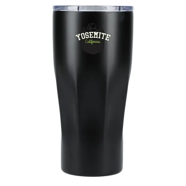 Black (Bk) color option for Mega Victor Recycled Vacuum Insulated Tumbler 30oz
