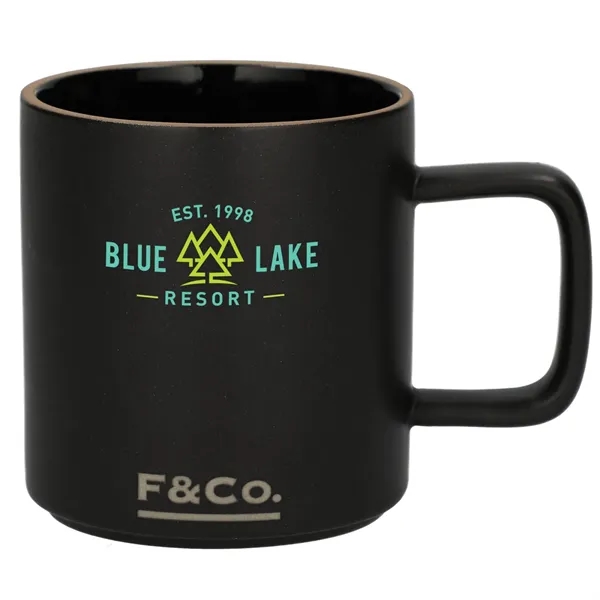 Black (Bk) color option for Field & Co Stoneware Mug 11oz
