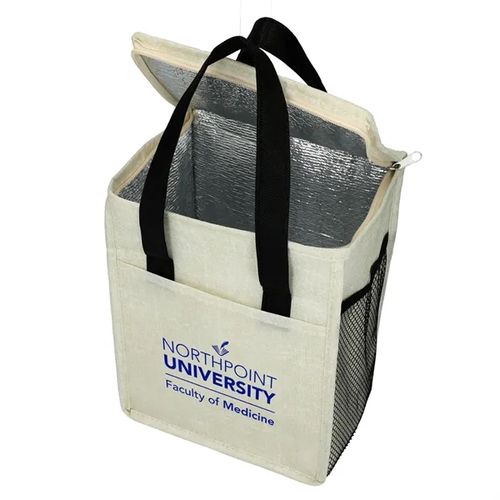 Main photo of Ares Recycled Non Woven 12 Can Cooler