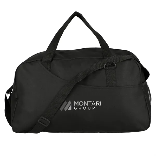 Black (Bk) color option for Swoop Recycled Duffle