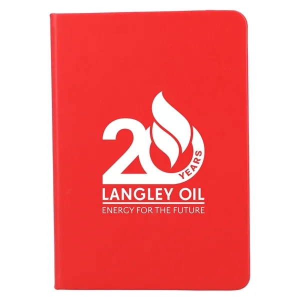 Red (Rd) color option for 5" X 7" Remark Recycled Bound Notebook