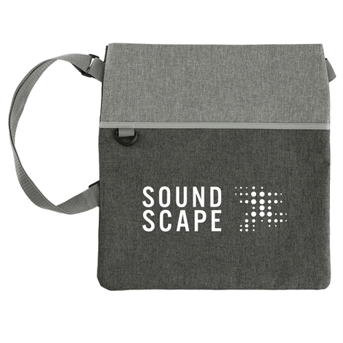 Main photo of Double Heather Rpet Crossbody Tote