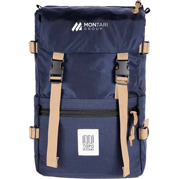 Navy (Ny) color option for Topo Designs Recycled Rover 15" Laptop Backpack