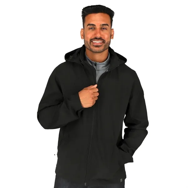 Black (995) color option for Manzano Eco Softshell Jacket   Men's