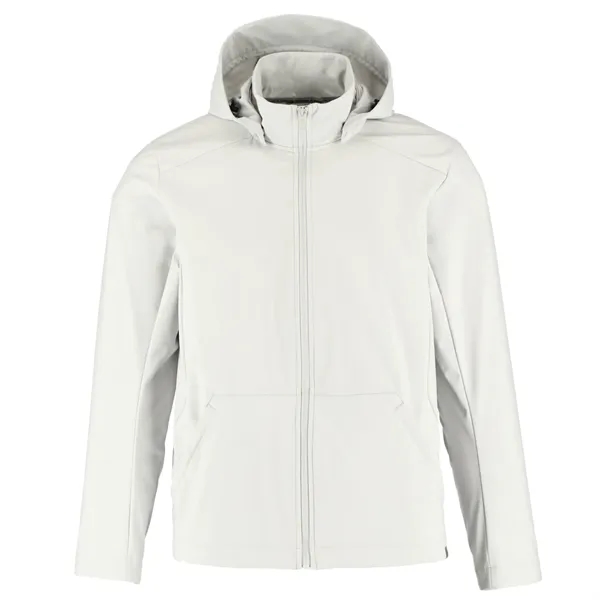 Silver (927) color option for Manzano Eco Softshell Jacket   Men's