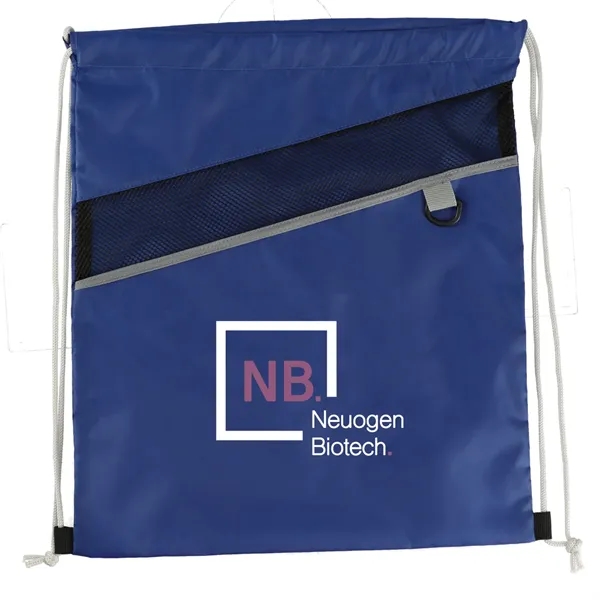 Royal (Ryl) color option for Combo Recycled Drawstring Bag