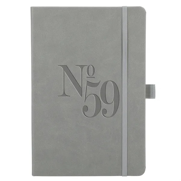 Gray (Gy) color option for 5.5" X 8.5' Mano Recycled Hard Bound Journal