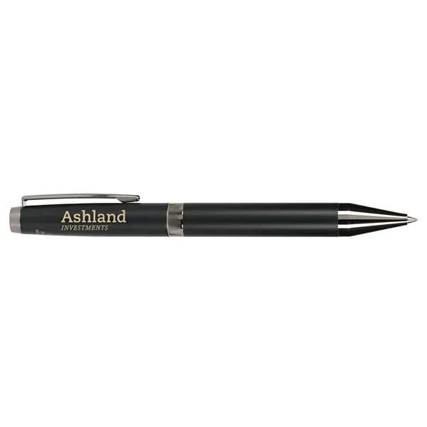 Black (Bk) color option for Recycled Brass Ultra Gel Ballpoint