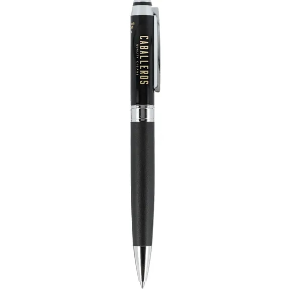 Black (Bk) color option for Hyde Recycled Brass Gel Ballpoint