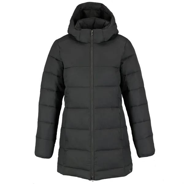 Grey Storm (991) color option for Geneva Eco Long Packable Insulated Jacket Womens