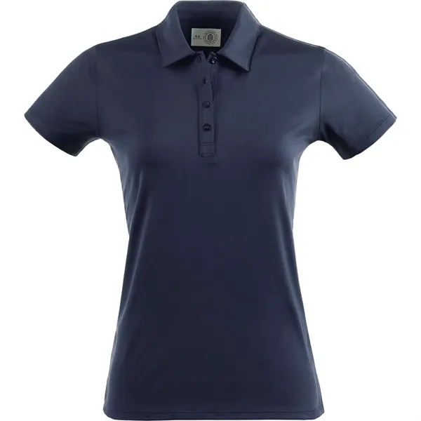 Gw Navy (453) color option for Greatness Wins Athletic Tech Polo   Women's