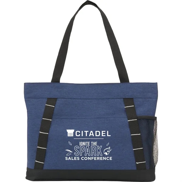 Navy (Ny) color option for Snap Meeting Rpet Tote