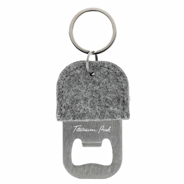 Gray (Gy) color option for The Goods™ Recycled Felt Bottle Opener