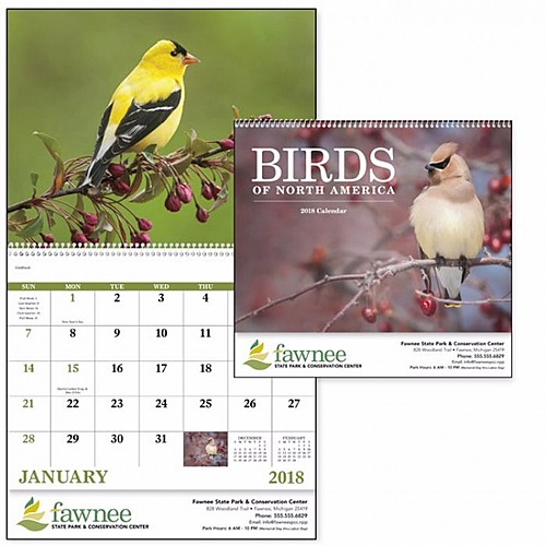 Photo of Birds Of North America Spiral Calendar