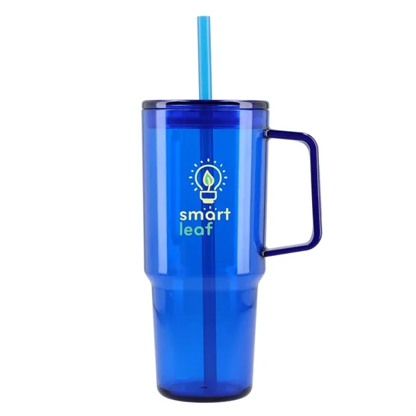 Royal (Ryl) color option for Lucien Recycled Acrylic Travel Mug 40oz