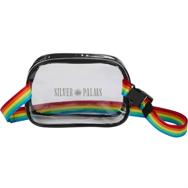 Rainbow (Rnbw) color option for Clear Crossbody Sport Pack