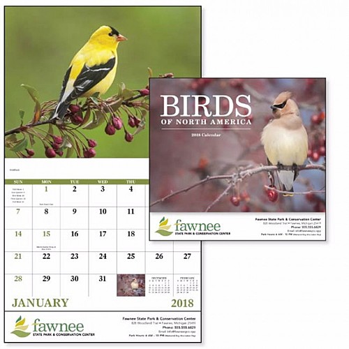 Photo of Birds Of North America Stapled Calendar