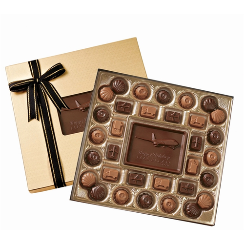 Main photo of Medium Custom Molded Chocolate Delights Gift Box