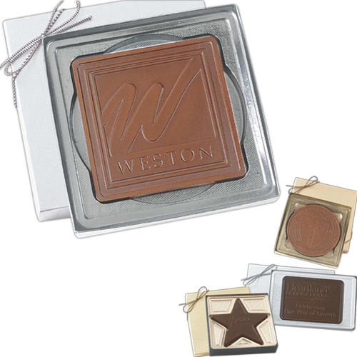 Photo of Rectangle Shape Molded Chocolate In Gift Box