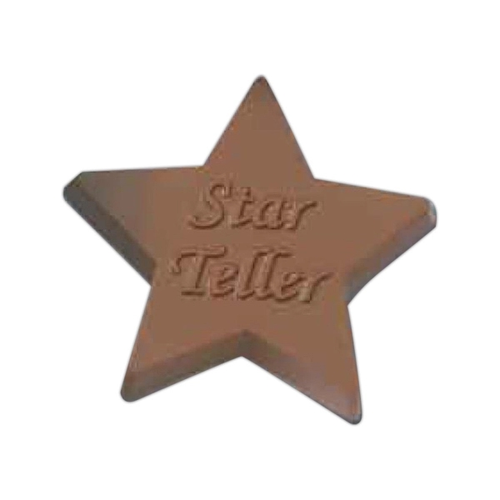 Photo of Cello Sealed 2 1/2 Oz. Star Shaped Chocolate