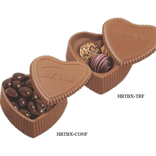 Main photo of Milk Chocolate Heart Shaped Box Filled With Confections