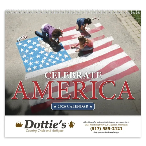 Main photo of Celebrate America Spiral Calendar