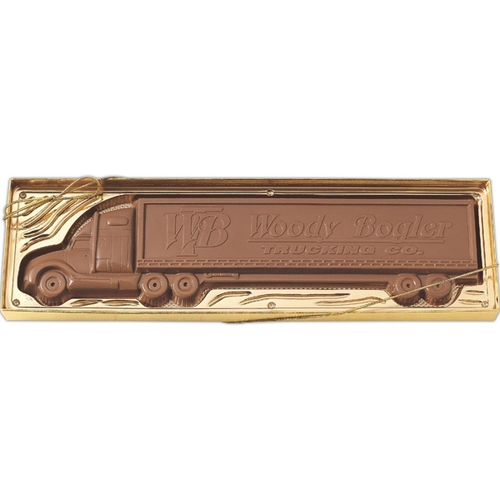 Main photo of Molded Chocolate Tractor Trailer