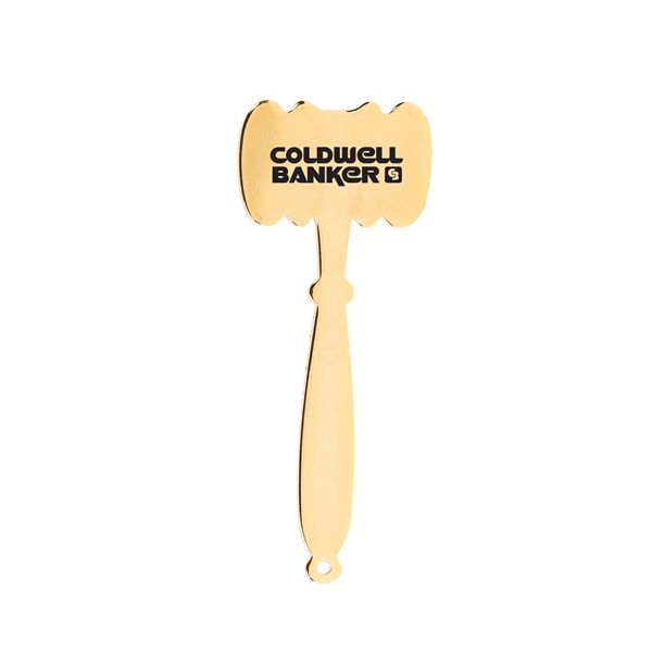 Gold color option for Custom Two Tone Chocolate Bar