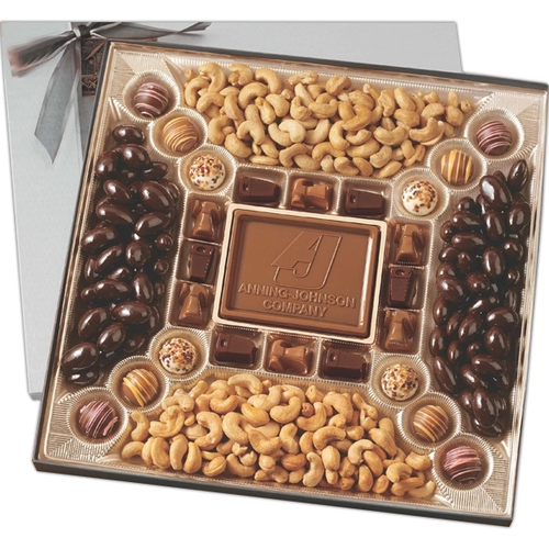 Main photo of Confectionery Delight Gift Box With Nuts & Chocolate