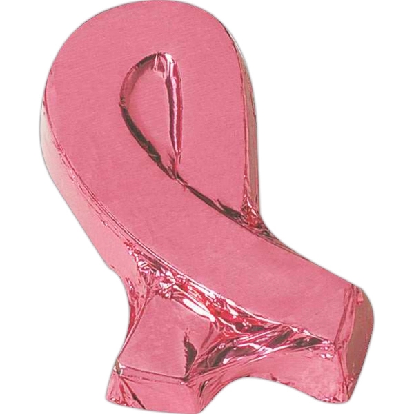 Brown color option for 1 Oz Foiled Wrapped Chocolate Awareness Ribbon